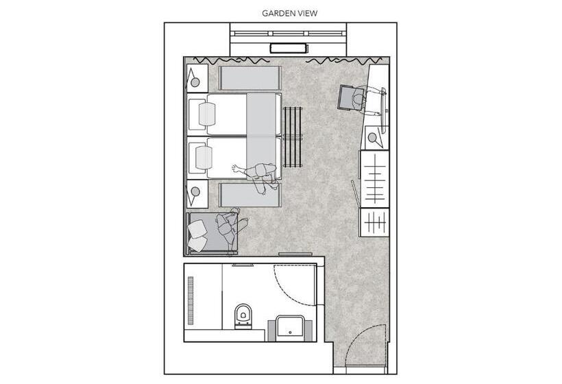 اتاق راحتی, Urban Boutique Hotel Center