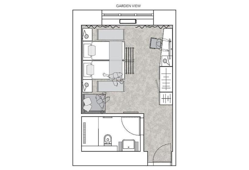 اتاق راحتی, Urban Boutique Hotel Center