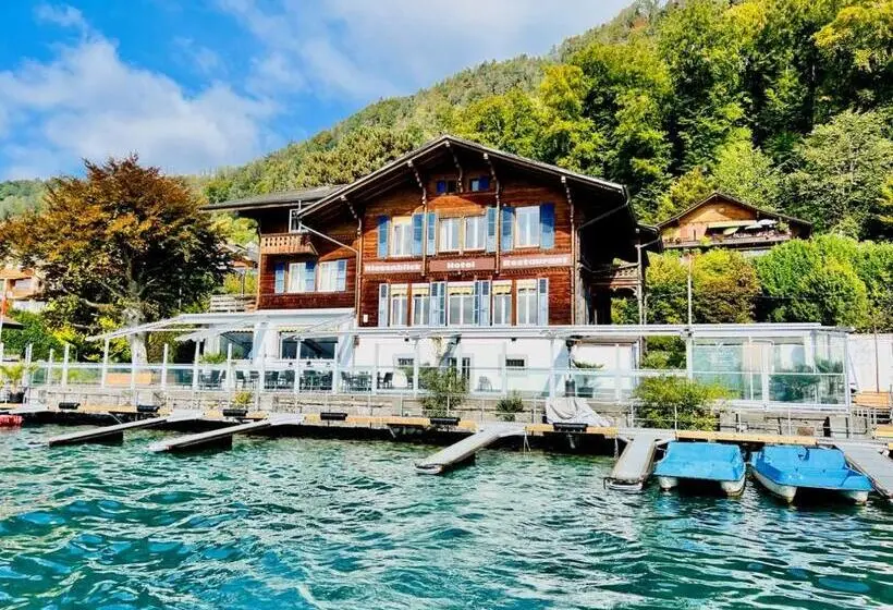 エコノミーシングルルーム, Boutique Hotel Niesenblick   Direkt Am Thunersee Gelegen Mit Self Check In & Digitaler Rezeption