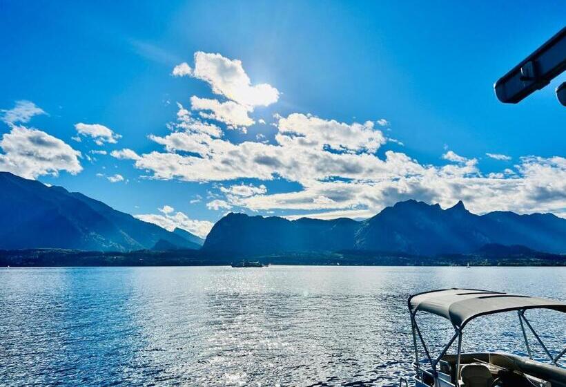 Номер Стандарт Вид на Озеро, Boutique Hotel Niesenblick   Direkt Am Thunersee Gelegen Mit Self Check In & Digitaler Rezeption