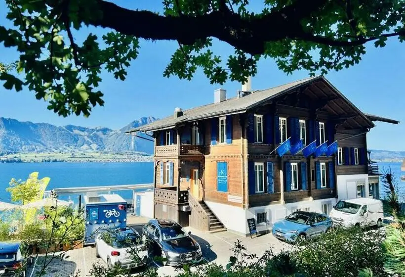 エコノミーシングルルーム, Boutique Hotel Niesenblick   Direkt Am Thunersee Gelegen Mit Self Check In & Digitaler Rezeption
