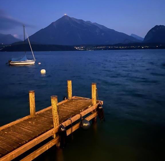 Номер Economy Индивидуальный, Boutique Hotel Niesenblick   Direkt Am Thunersee Gelegen Mit Self Check In & Digitaler Rezeption