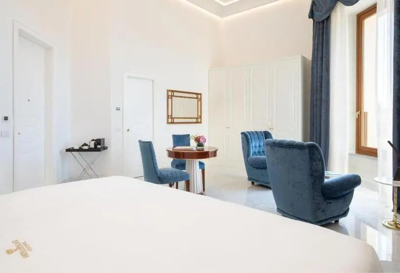 キングサイズベッドのデラックスルーム, Ortea Palace Hotel, Sicily, Autograph Collection