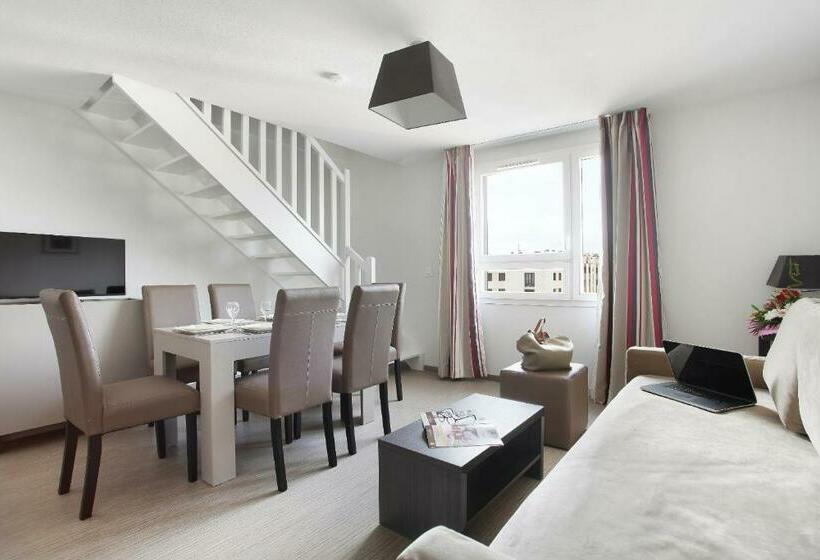 Апартаменты 2 Спальни, Odalys City Marseille Le Dôme