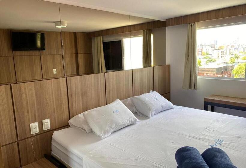 片側に海が見えるデラックスルーム, Anjos Praia