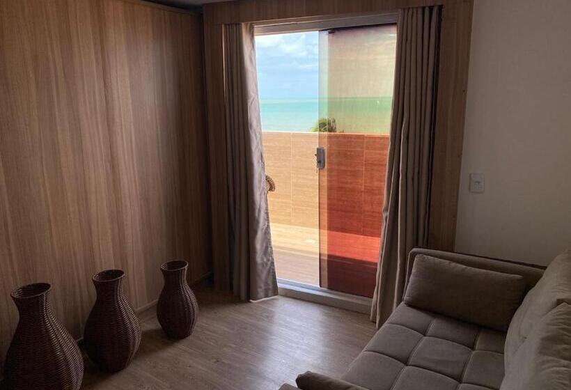 オーシャンビューデラックスルームバルコニー付き, Anjos Praia