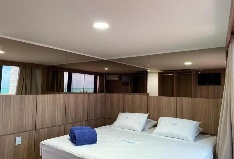 オーシャンビュースタンダードルームバルコニー付き, Anjos Praia