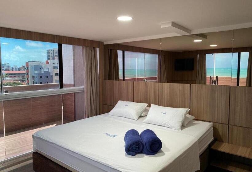 オーシャンビュースタンダードルームバルコニー付き, Anjos Praia