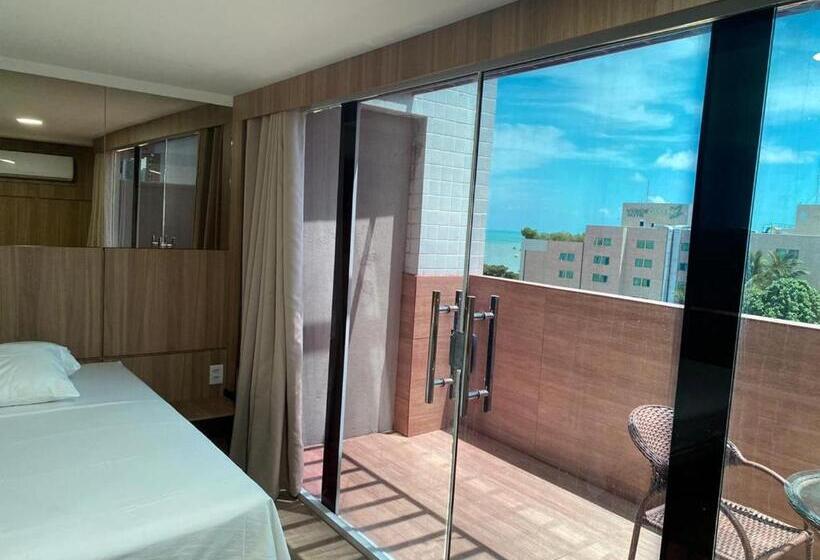 バルコニー付きデラックスルーム, Anjos Praia