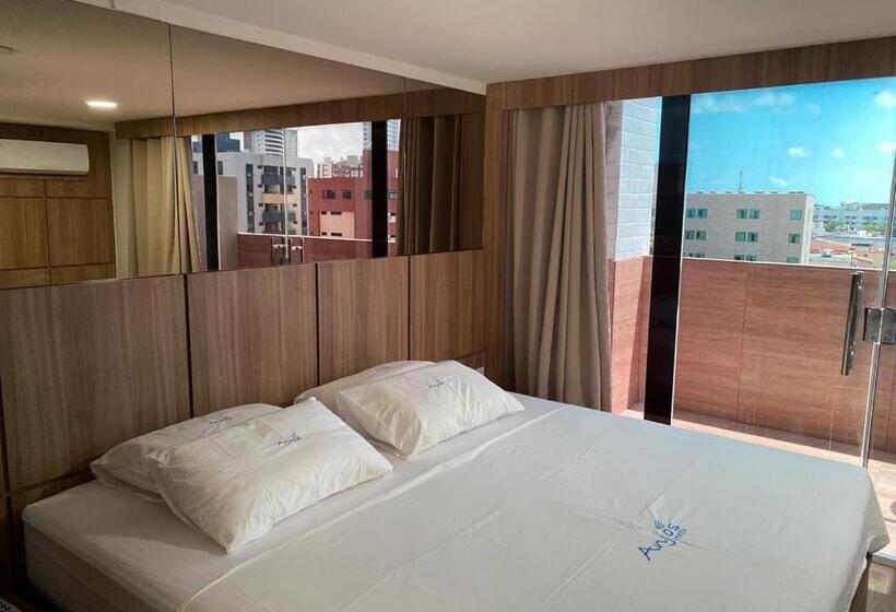 バルコニー付きデラックスルーム, Anjos Praia