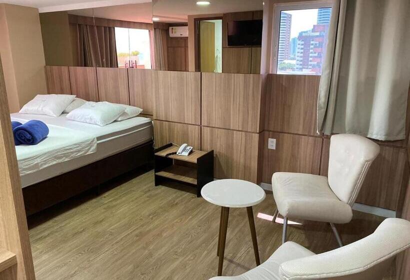 片側に海が見えるデラックスルーム, Anjos Praia