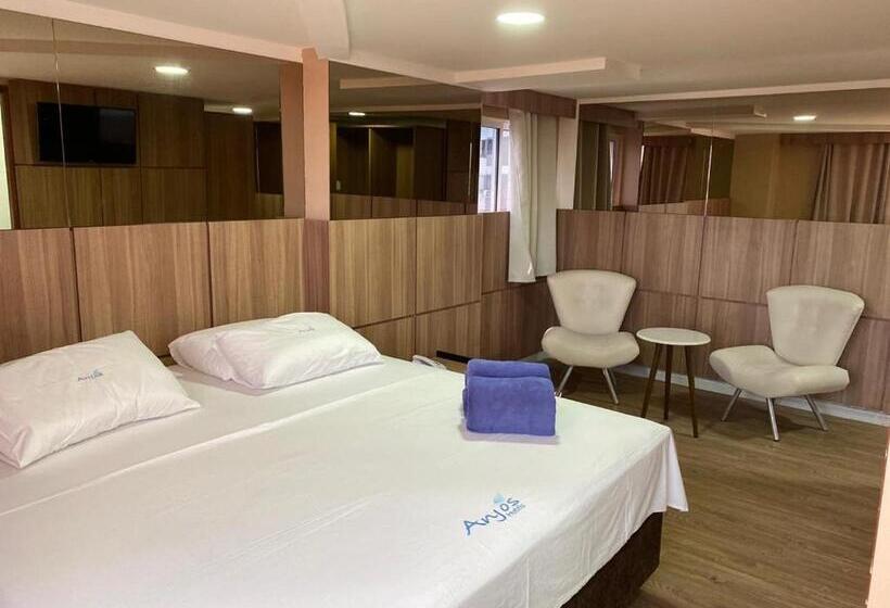 片側に海が見えるデラックスルーム, Anjos Praia