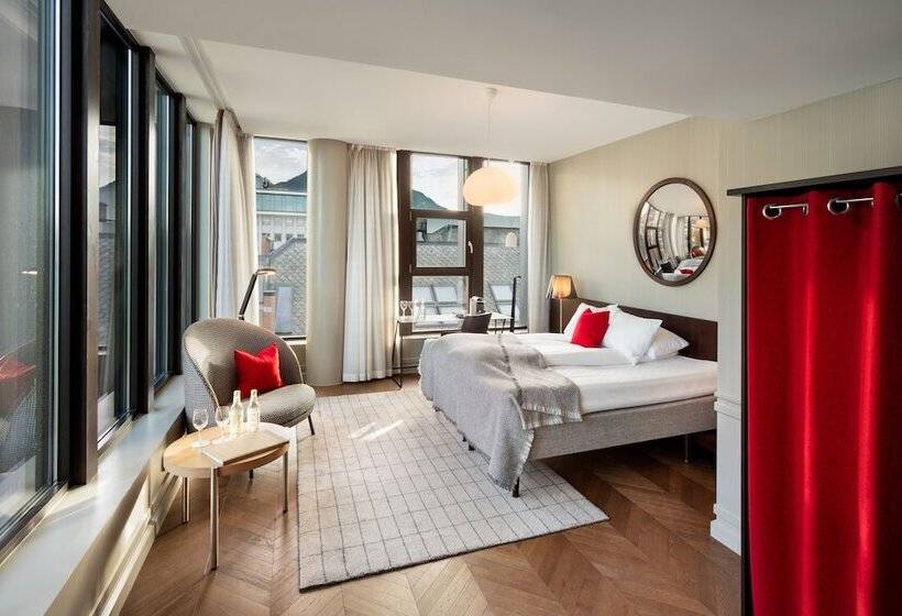 Номер Deluxe Вид на Город, Bergen Børs