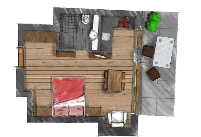 חדר סטנדרט, Ino Petit Chalet