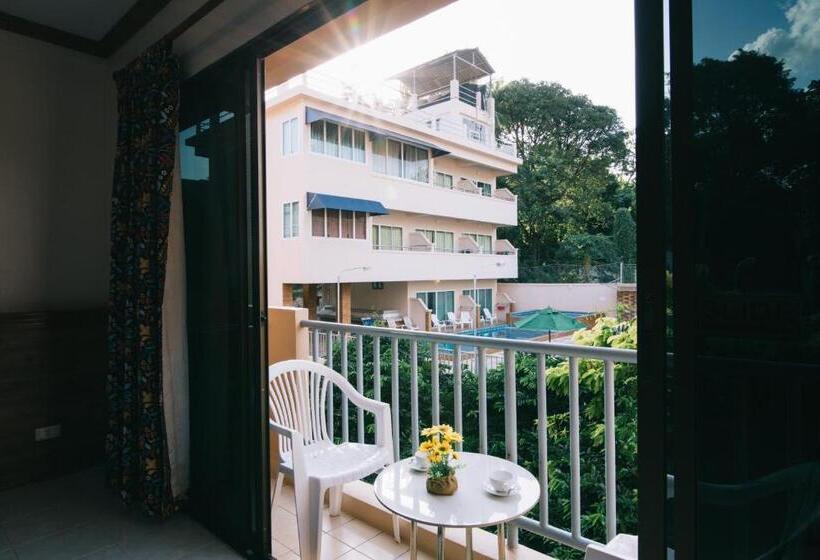 수피리어 룸 바다 전망, Kata Sun Beach