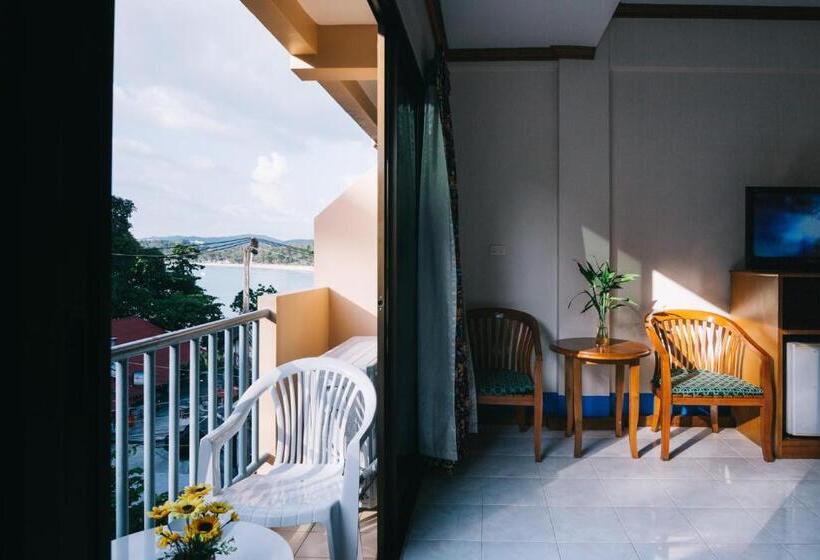 스탠다드 룸 바다 전망, Kata Sun Beach