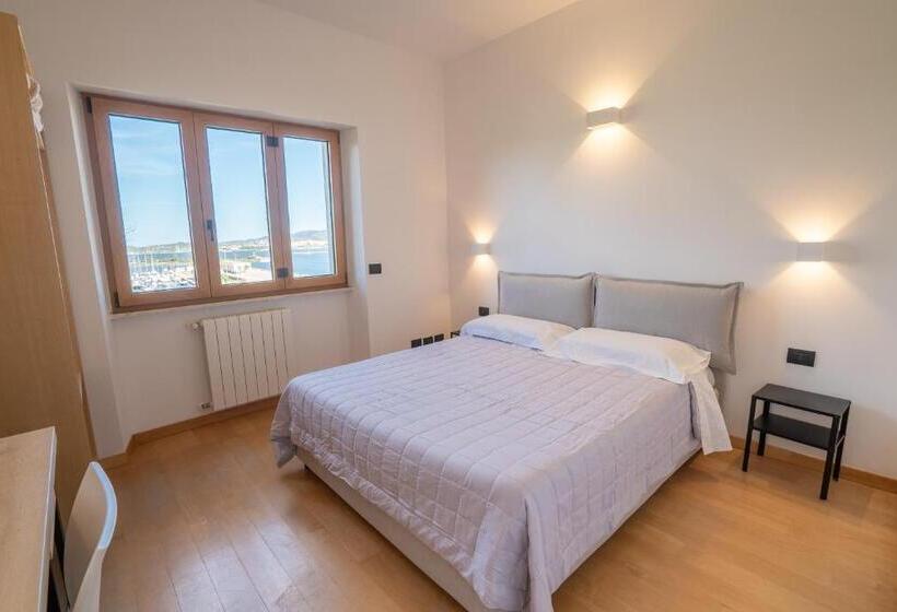 带海景的标准房, Antares Rooms And Suites