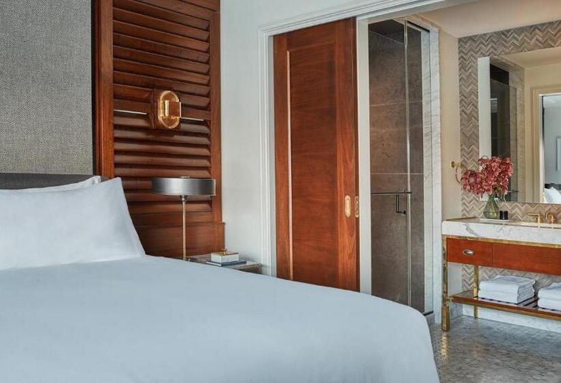 חדר דחוקס עם מיטת קינג, Sagamore Pendry Baltimore