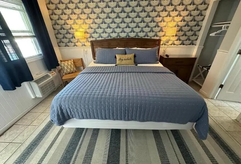 キングサイドベッドのスタンダードワンルーム, Boardwalk Beach Inn