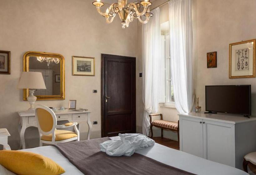 חדר סטנדרט נוף לבריכה, Villa Scorzi   Relais De Charme