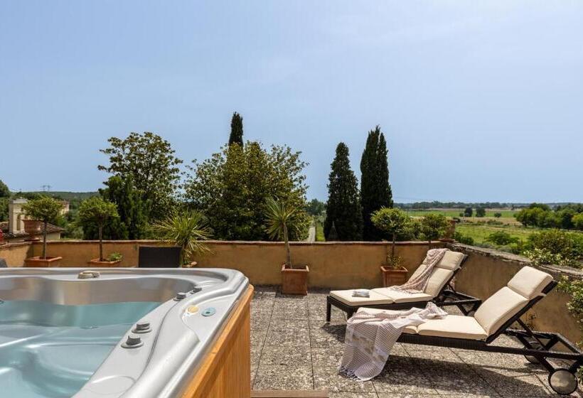 Люкс с Террасой, Villa Scorzi   Relais De Charme