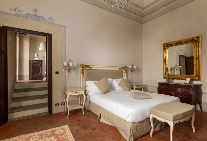 キングサイズベッドのスタンダードルーム, Villa Scorzi   Relais De Charme