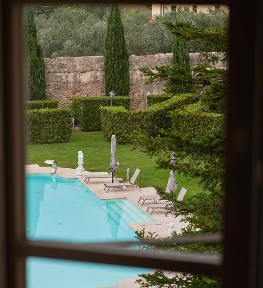 חדר סטנדרט נוף לבריכה, Villa Scorzi   Relais De Charme
