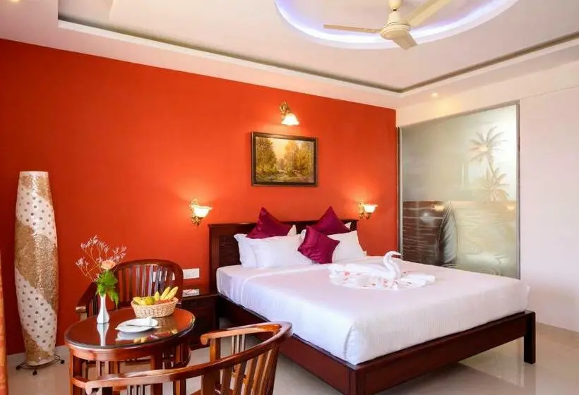 Deluxe-huone Puutarhanäkymä, Praia Da Oura Boutique Resort