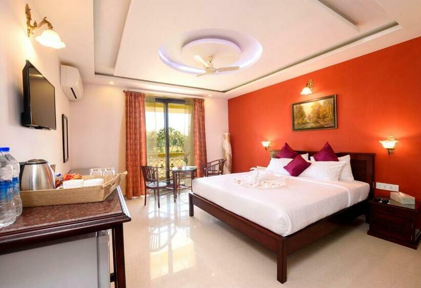 غرفة ديلوكس مطلّة علي الحديقة, Praia Da Oura   Boutique Resort