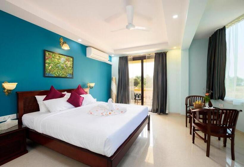 غرفة ديلوكس مطلّة علي البحر, Praia Da Oura   Boutique Resort