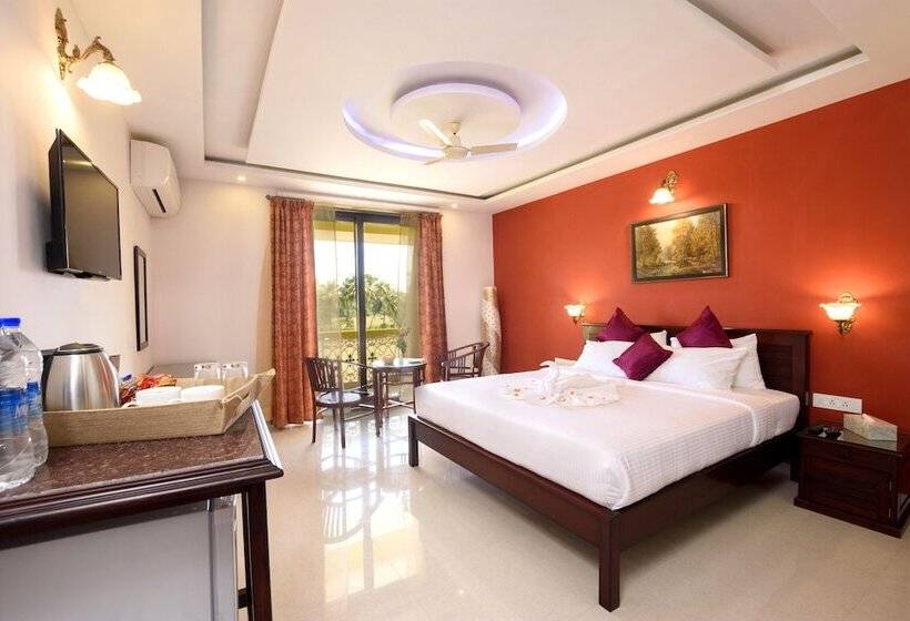 غرفة ديلوكس مطلّة علي الحديقة, Praia Da Oura   Boutique Resort