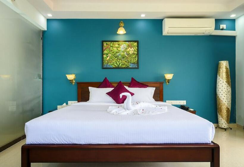 غرفة ديلوكس مطلّة علي البحر, Praia Da Oura   Boutique Resort