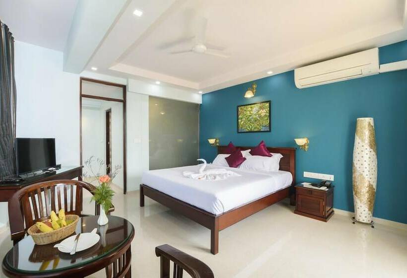 غرفة ديلوكس مطلّة علي البحر, Praia Da Oura   Boutique Resort