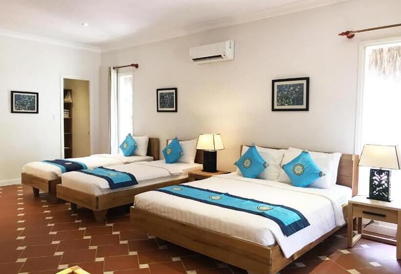 اتاق خانوادگی با چشمانداز باغ, Peppercorn Beach Resort