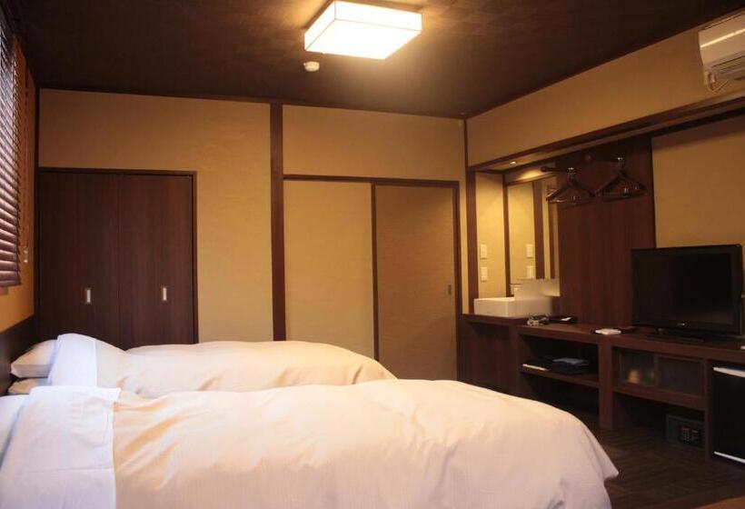 Habitació Quàdruple Estàndard Bany Compartit, Tokiwa Ryokan