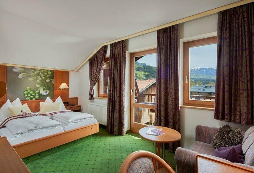 חדר סטנדרט עם מרפסת, Wanderhotel Kirchner