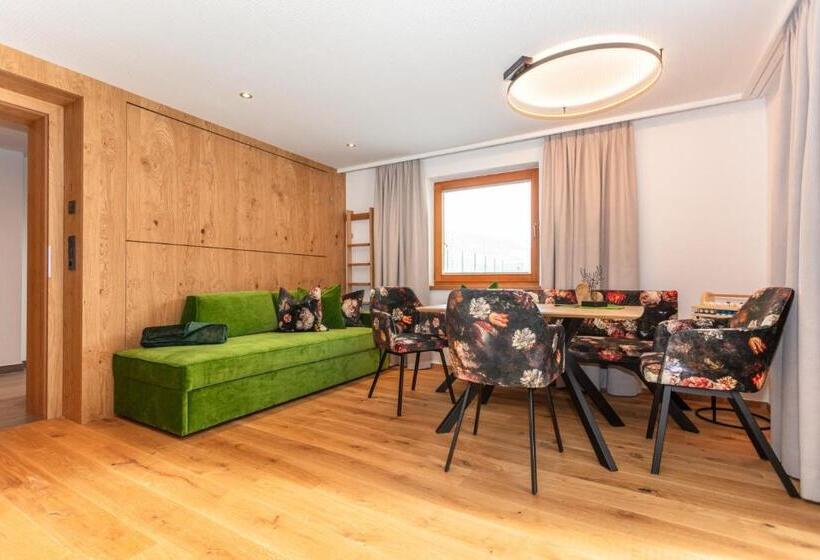 דירה בת חדר שינה 1 עם מרפסת, Wanderhotel Kirchner