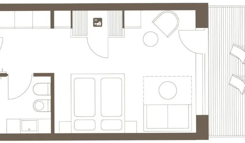 ペントハウススイート, B&b Boutiquehotel Clara