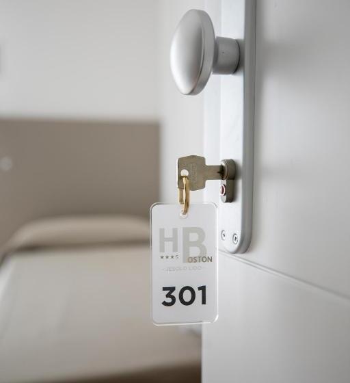 스탠다드 싱글 룸 측면 바다 전망, Boston 3 Stelle Superior Frontemare