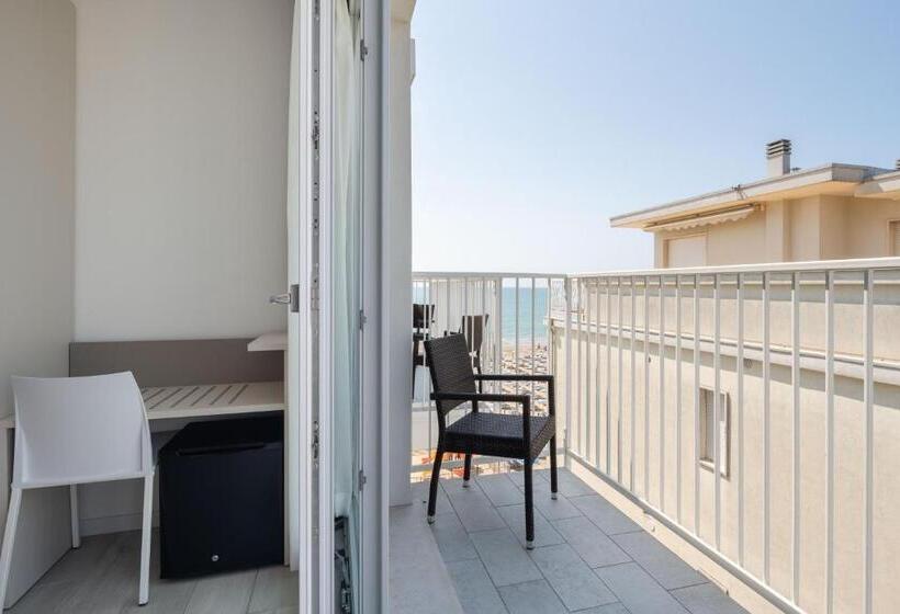 디럭스 룸 측면 바다 전망, Boston 3 Stelle Superior Frontemare