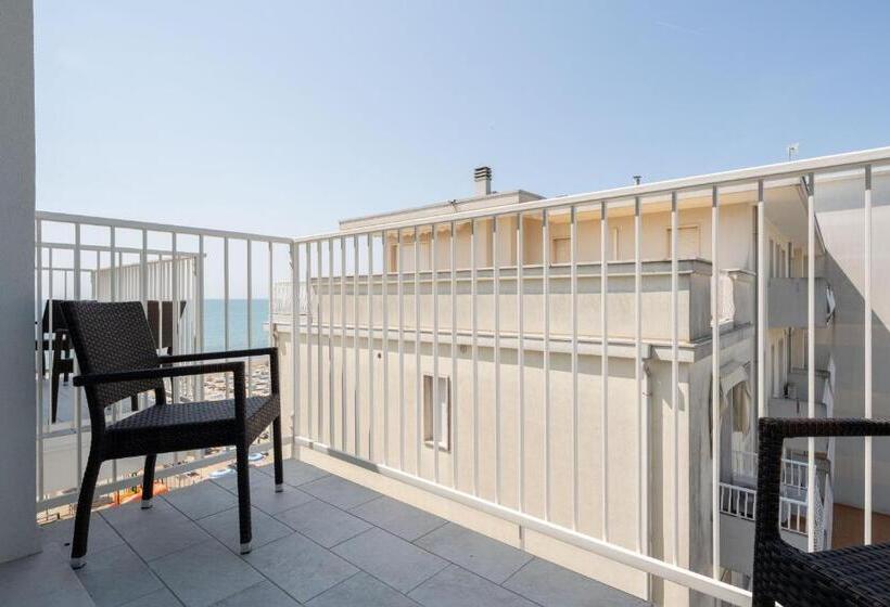 디럭스 룸 측면 바다 전망, Boston 3 Stelle Superior Frontemare