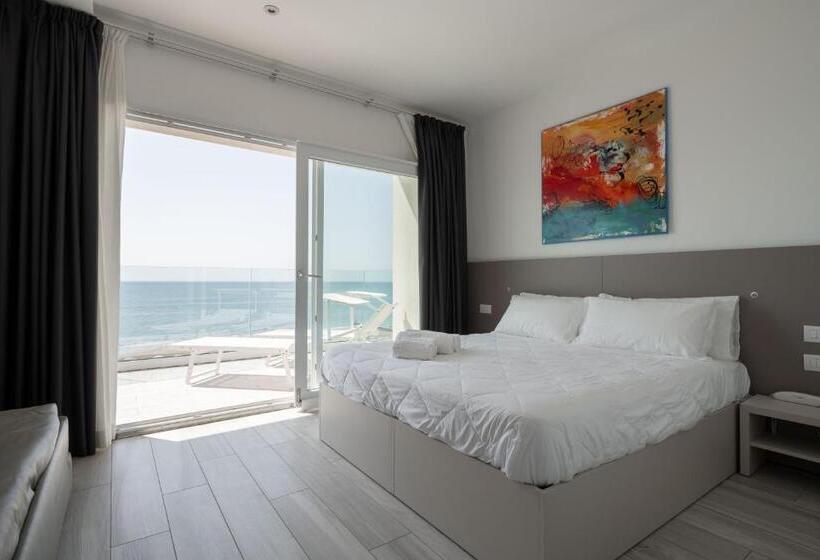 디럭스 룸 바다 전망, Boston 3 Stelle Superior Frontemare