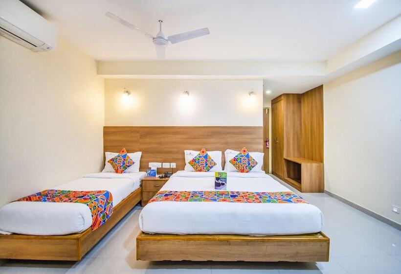 Семейный Номер, Fabhotel Jansi Deluxe   Nr Gandhipuram Bus Stand