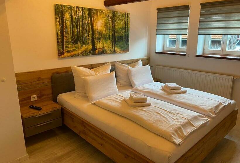 침실 1개 전망 아파트, Garni Und Gaststätte Zum Holzfäller