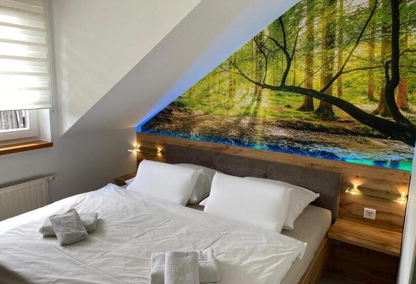 침실 1개 베이직 아피트, Garni Und Gaststätte Zum Holzfäller