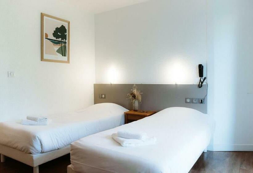 스탠다드 룸, Hôtel Les Fougères   Hossegor