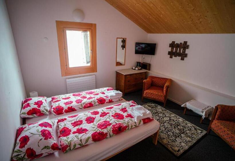 غرفة قياسية حمام مشترك, Ospizio La Veduta