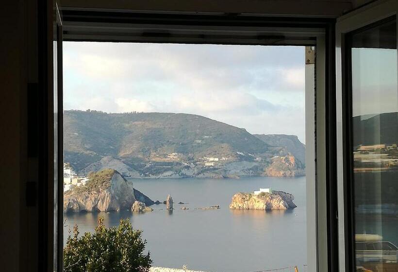 带海景的标准房, Villa Adele Ponza