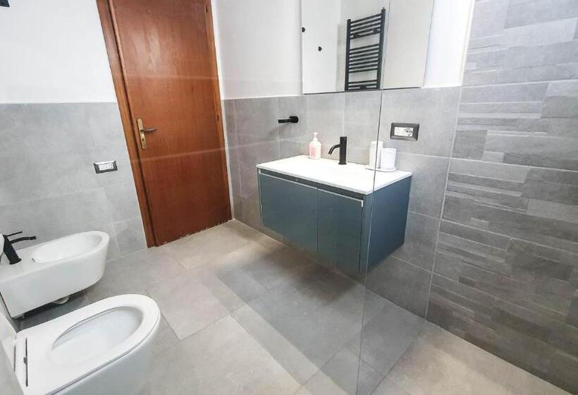 חדר סטנדרד יחיד חדר אמבטיה משותף, B&b Apulia Time