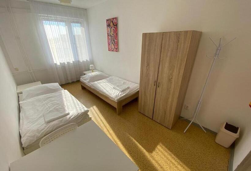 חדר סטנדרט חדר אמבטיה משותף, Ubytovna Kubra